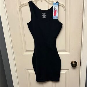 SPANX Black Sleeveless Dress